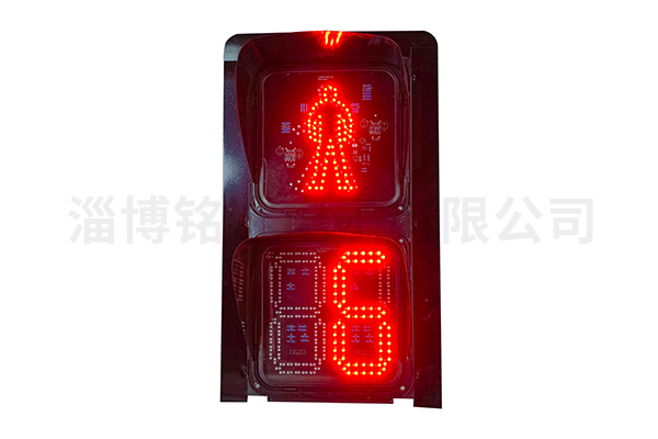 Pedestrian plus countdown signal light (302)